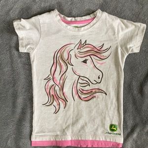 John Deere Shirts & Tops - Girls John Deere Shirt size 4 John Deere Shirts & Tops - Girls John Deere Shirt size 4